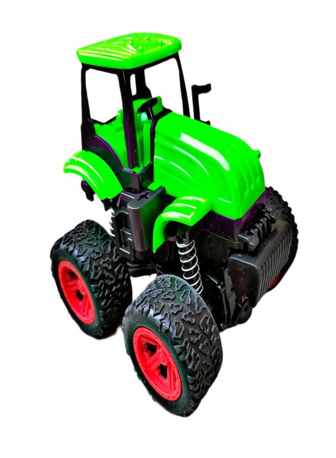 RUHANI Pack of 2 Car Push an Go Airplane and Tractor Car Toy for Kids Multicolour - Image 3